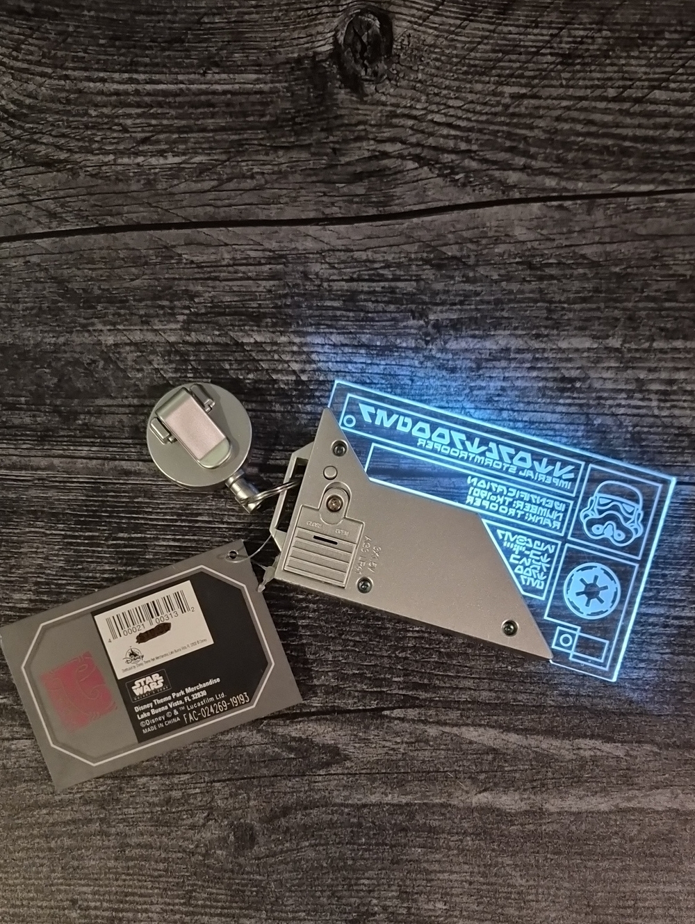 Imperial Identification Card Keychain - Picture 3 of 3